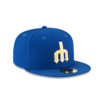 GORRA NEW ERA CAP SEATTLE MARINERS MLB COOPERSTOWN WOOL FITTED 59FIFTY CERRADA en STOCK
