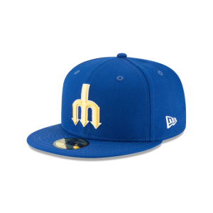 GORRA NEW ERA CAP SEATTLE MARINERS MLB COOPERSTOWN WOOL FITTED 59FIFTY CERRADA en STOCK