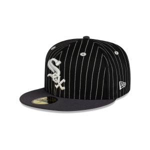 GORRA NEW ERA CAP CHICAGO WHITE SOX MLB STRIPE 59FIFTY CERRADA en STOCK