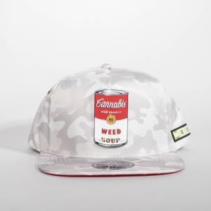 GORRA MR KASH CANNABIS SOUP CAMU BLANCO