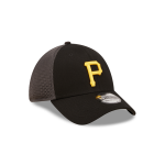 GORRA NEW ERA CAP PITTSBURGH PIRATES MLB NEO MESH 39THIRTY ELáSTICA NEGRA en STOCK