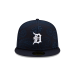 GORRA NEW ERA CAP DETROIT TIGERS MLB SWIRL 59FIFTY CERRADA en STOCK