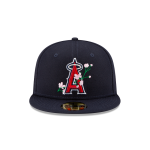 GORRA NEW ERA CAP LOS ANGELES ANGELS MLB SIDE PATCH BLOOM 59FIFTY CERRADA en STOCK