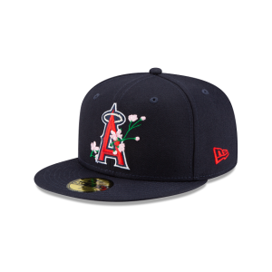GORRA NEW ERA CAP LOS ANGELES ANGELS MLB SIDE PATCH BLOOM 59FIFTY CERRADA en STOCK