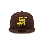 GORRA NEW ERA CAP SAN DIEGO PADRES MLB SIDE PATCH BLOOM 59FIFTY CERRADA en STOCK