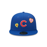 GORRA NEW ERA CAP CHICAGO CUBS MLB CHAIN STITCH HEART 59FIFTY CERRADA en STOCK