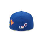 GORRA NEW ERA CAP CHICAGO CUBS MLB CHAIN STITCH HEART 59FIFTY CERRADA en STOCK