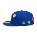 GORRA NEW ERA CAP NEW YORK METS MLB CHAIN STITCH HEART 59FIFTY CERRADA en STOCK