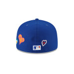GORRA NEW ERA CAP TORONTO BLUE JAYS MLB CHAIN STITCH HEART 59FIFTY CERRADA en STOCK