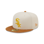 GORRA NEW ERA CAP CHICAGO WHITE SOX MLB CORDUROY VISOR 59FIFTY CERRADA en STOCK