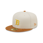 GORRA NEW ERA CAP DETROIT TIGERS MLB CORDUROY VISOR 59FIFTY CERRADA en STOCK