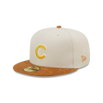 GORRA NEW ERA CAP CHICAGO CUBS MLB CORDUROY VISOR 59FIFTY CERRADA en STOCK