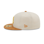 GORRA NEW ERA CAP ATLANTA BRAVES MLB CORDUROY VISOR 59FIFTY CERRADA en STOCK