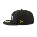 GORRA NEW ERA CAP LOS ANGELES LAKERS NBA LIFT PASS 59FIFTY CERRADA en STOCK