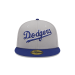 GORRA NEW ERA CAP LOS ANGELES DODGERS MLB RETRO JERSEY SCRIPT  59FIFTY CERRADA en STOCK