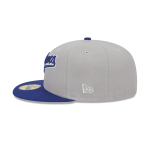 GORRA NEW ERA CAP LOS ANGELES DODGERS MLB RETRO JERSEY SCRIPT  59FIFTY CERRADA en STOCK
