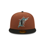 GORRA NEW ERA CAP MIAMI MARLINS MLB HARVEST 59FIFTY CERRADA en STOCK