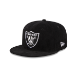 GORRA NEW ERA CAP LAS VEGAS RAIDERS NFL THROWBACK CORDUROY 59FIFTY CERRADA en STOCK