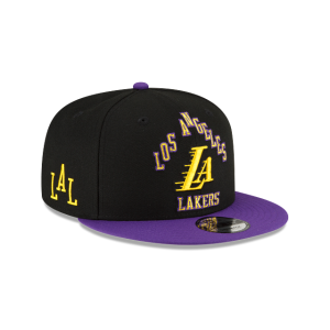 GORRA NEW ERA CAP LOS ANGELES LAKERS NBA CITY EDITION 9FIFTY SNAPBACK en STOCK