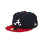 GORRA NEW ERA CAP ATLANTA BRAVES MLB MULTI LOGO 59FIFTY CERRADA en STOCK