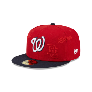 GORRA NEW ERA CAP WASHINGTON NATIONALS MLB MULTI LOGO 59FIFTY CERRADA en STOCK