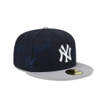 GORRA NEW ERA CAP NEW YORK YANKEES MLB MULTI LOGO 59FIFTY CERRADA en STOCK