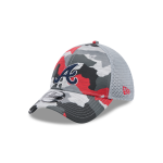 GORRA NEW ERA CAP ATLANTA BRAVES MLB ACTIVE 39THIRTY ELáSTICA en STOCK
