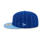 GORRA NEW ERA CAP CHICAGO CUBS MLB THROWBACK 59FIFTY CERRADA PINSTRIPE en STOCK