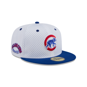 GORRA NEW ERA CAP CHICAGO CUBS MLB THROWBACK 59FIFTY CERRADA en STOCK