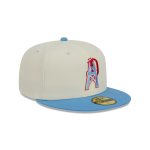 GORRA NEW ERA CAP HOUSTON OILERS NFL CITY ORIGINALS 59FIFTY CERRADA en STOCK