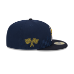 GORRA NEW ERA CAP INDIANA PACERS NBA RALLY DRIVE 59FIFTY CERRADA en STOCK