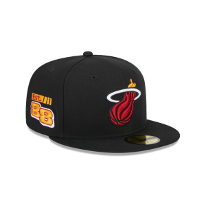 GORRA NEW ERA CAP MIAMI HEAT EST. 88 NBA RALLY DRIVE 59FIFTY CERRADA en STOCK