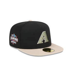 GORRA NEW ERA CAP ARIZONA DIAMONDBACKS MLB CANVAS 59FIFTY AF CERRADA en STOCK
