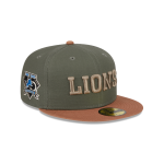 GORRA NEW ERA CAP DETROIT LIONS NFL RIPSTOP 59FIFTY CERRADA en STOCK