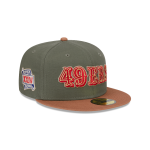 GORRA NEW ERA CAP SAN FRANCISCO 49ERS NFL RIPSTOP 59FIFTY CERRADA en STOCK