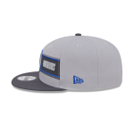 GORRA NEW ERA CAP GOLDEN STATE WARRIORS NBA DRAFT 2024 9FIFTY SNAPBACK GRAY en STOCK