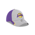 GORRA NEW ERA CAP LOS ANGELES LAKERS NBA VISOR TRIM 39THIRTY ELáSTICA en STOCK