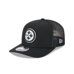 GORRA NEW ERA CAP PITTSBURGH STEELERS NFL TRUCKER CANVAS 9SEVENTY SNAPBACK en STOCK