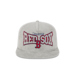 GORRA NEW ERA CAP BOSTON RED SOX MLB GOLFER GRAY CORDUROY SNAPBACK en STOCK
