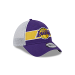 GORRA NEW ERA CAP LOS ANGELES LAKERS NBA BANDED TEAM 39THIRTY ELáSTICA en STOCK