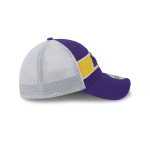 GORRA NEW ERA CAP LOS ANGELES LAKERS NBA BANDED TEAM 39THIRTY ELáSTICA en STOCK