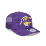 GORRA NEW ERA CAP LOS ANGELES LAKERS NBA CAMO 9SEVENTY TRUCKER SNAPBACK en STOCK