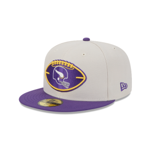 GORRA NEW ERA CAP MINNESOTA VIKINGS NFL SIDELINE HISTORIC 2024 59FIFTY CERRADA en STOCK