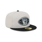 GORRA NEW ERA CAP OAKLAND RAIDERS NFL SIDELINE HISTORIC 2024 59FIFTY CERRADA en STOCK