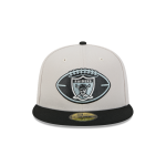 GORRA NEW ERA CAP OAKLAND RAIDERS NFL SIDELINE HISTORIC 2024 59FIFTY CERRADA en STOCK