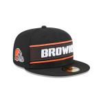 GORRA NEW ERA CAP CLEVELAND BROWNS NFL SIDELINE BLACK 2024 59FIFTY CERRADA en STOCK
