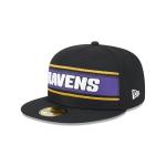 GORRA NEW ERA CAP BALTIMORE RAVENS NFL SIDELINE BLACK 2024 59FIFTY CERRADA en STOCK