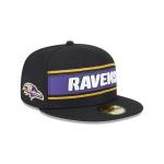 GORRA NEW ERA CAP BALTIMORE RAVENS NFL SIDELINE BLACK 2024 59FIFTY CERRADA en STOCK