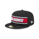 GORRA NEW ERA CAP ATLANTA FALCONS NFL SIDELINE BLACK 2024 59FIFTY CERRADA en STOCK