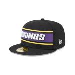 GORRA NEW ERA CAP MINNESOTA VIKINGS NFL SIDELINE BLACK 2024 59FIFTY CERRADA en STOCK